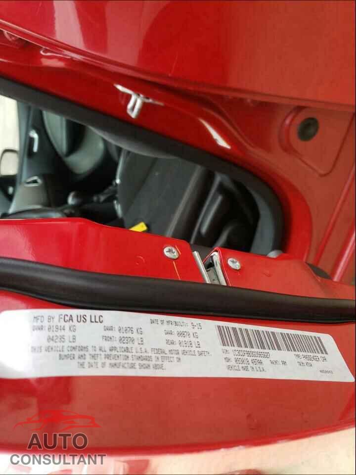DODGE DART 2016 - 1C3CDFBB3GD565627