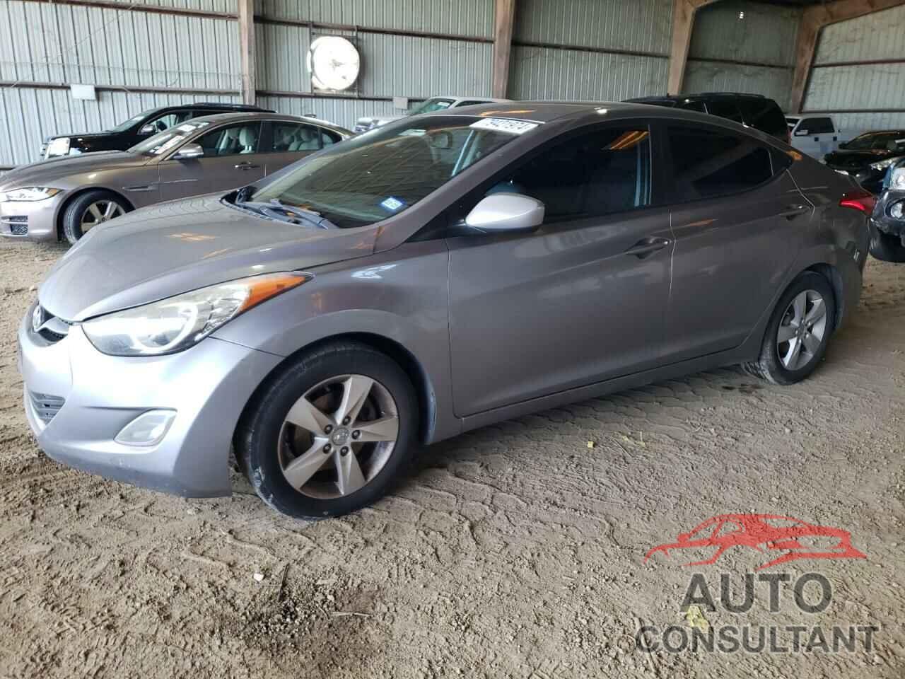 HYUNDAI ELANTRA 2012 - KMHDH4AE7CU413506