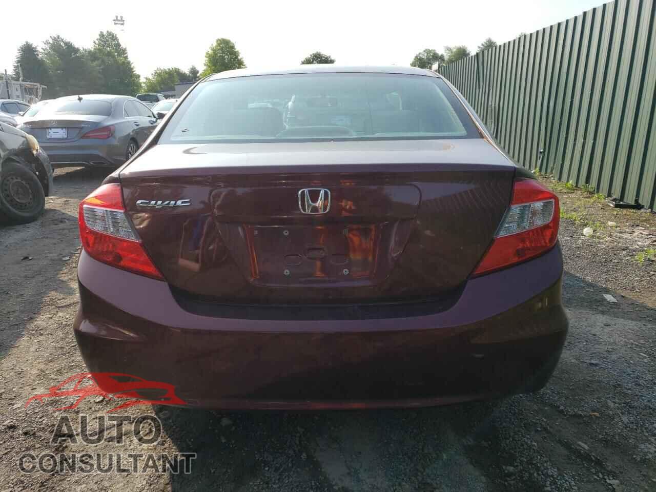 HONDA CIVIC 2012 - 19XFB2F51CE342555