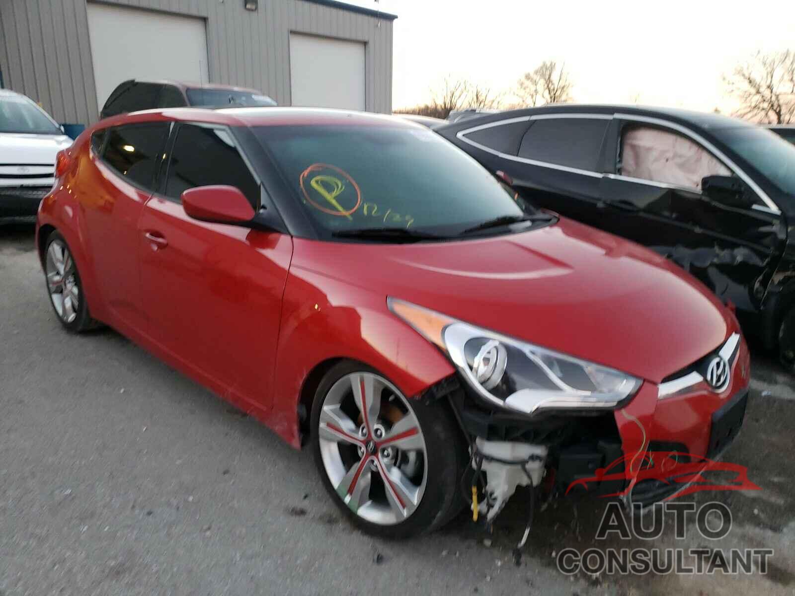 HYUNDAI VELOSTER 2016 - KMHTC6AD0GU270210