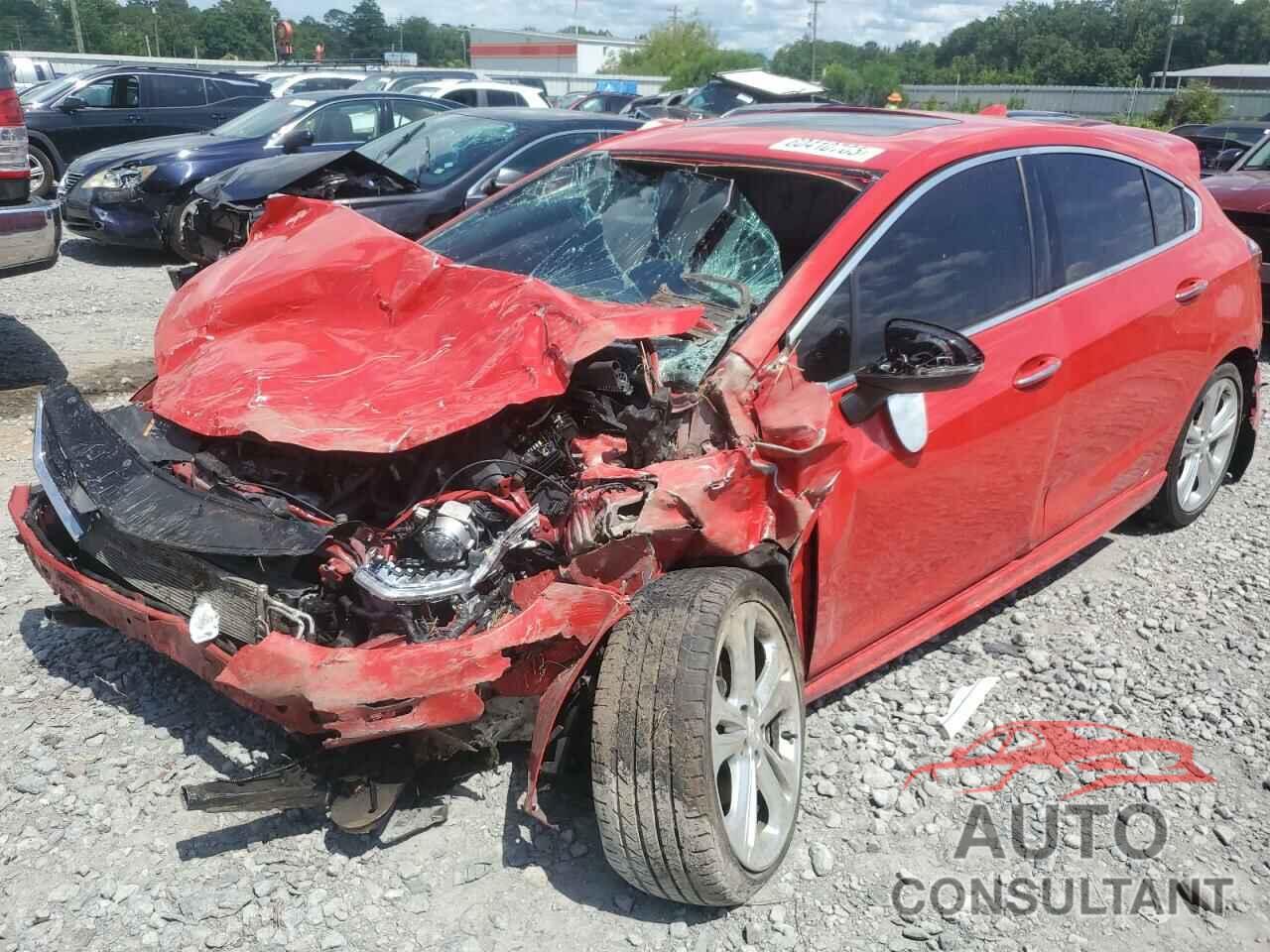 CHEVROLET CRUZE 2017 - 3G1BF6SM6HS528990