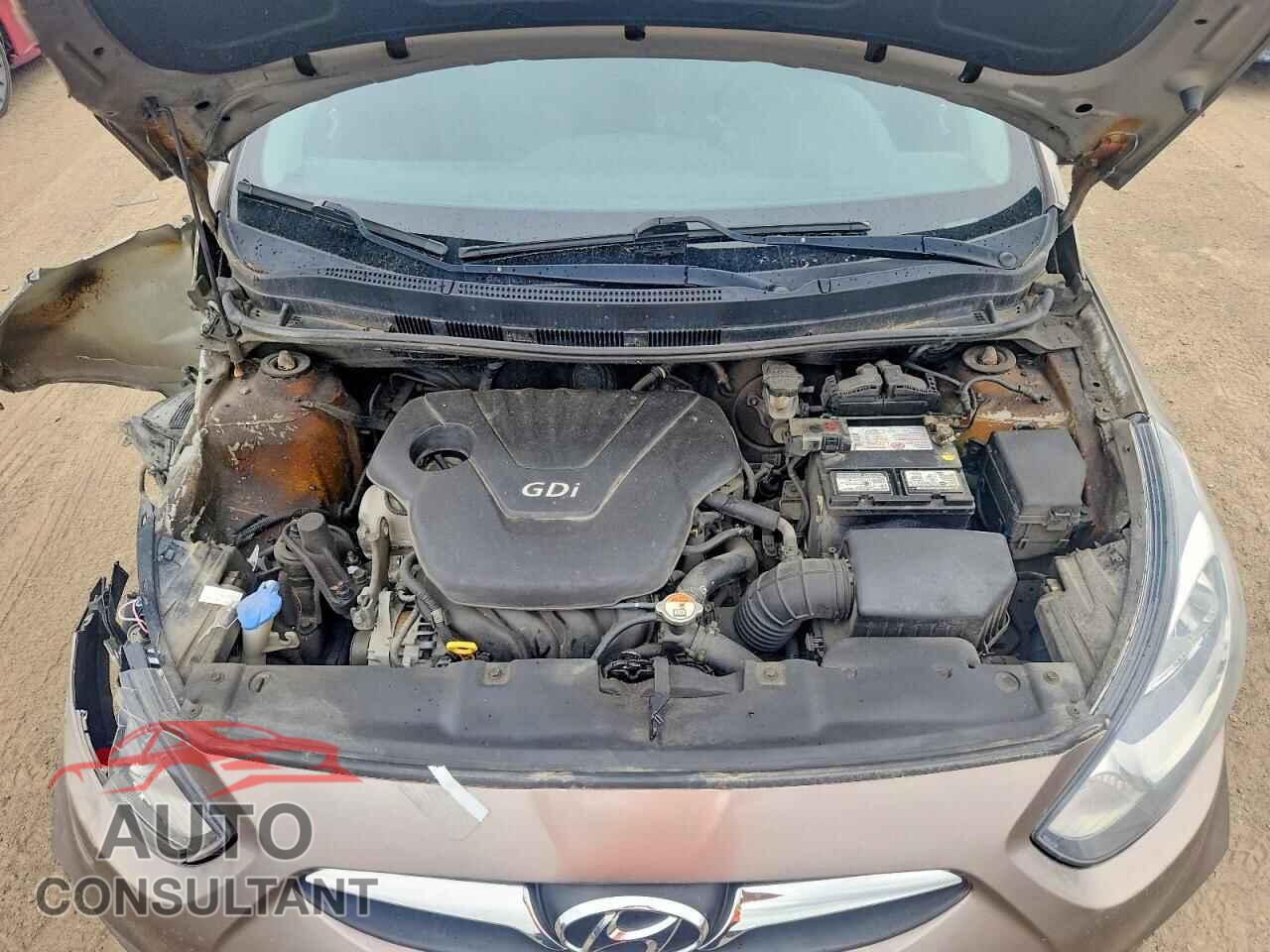 HYUNDAI ACCENT 2013 - KMHCT5AE1DU093651