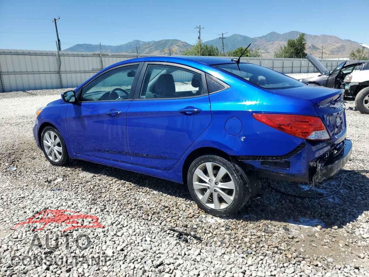 HYUNDAI ACCENT 2014 - KMHCU4AE5EU717542