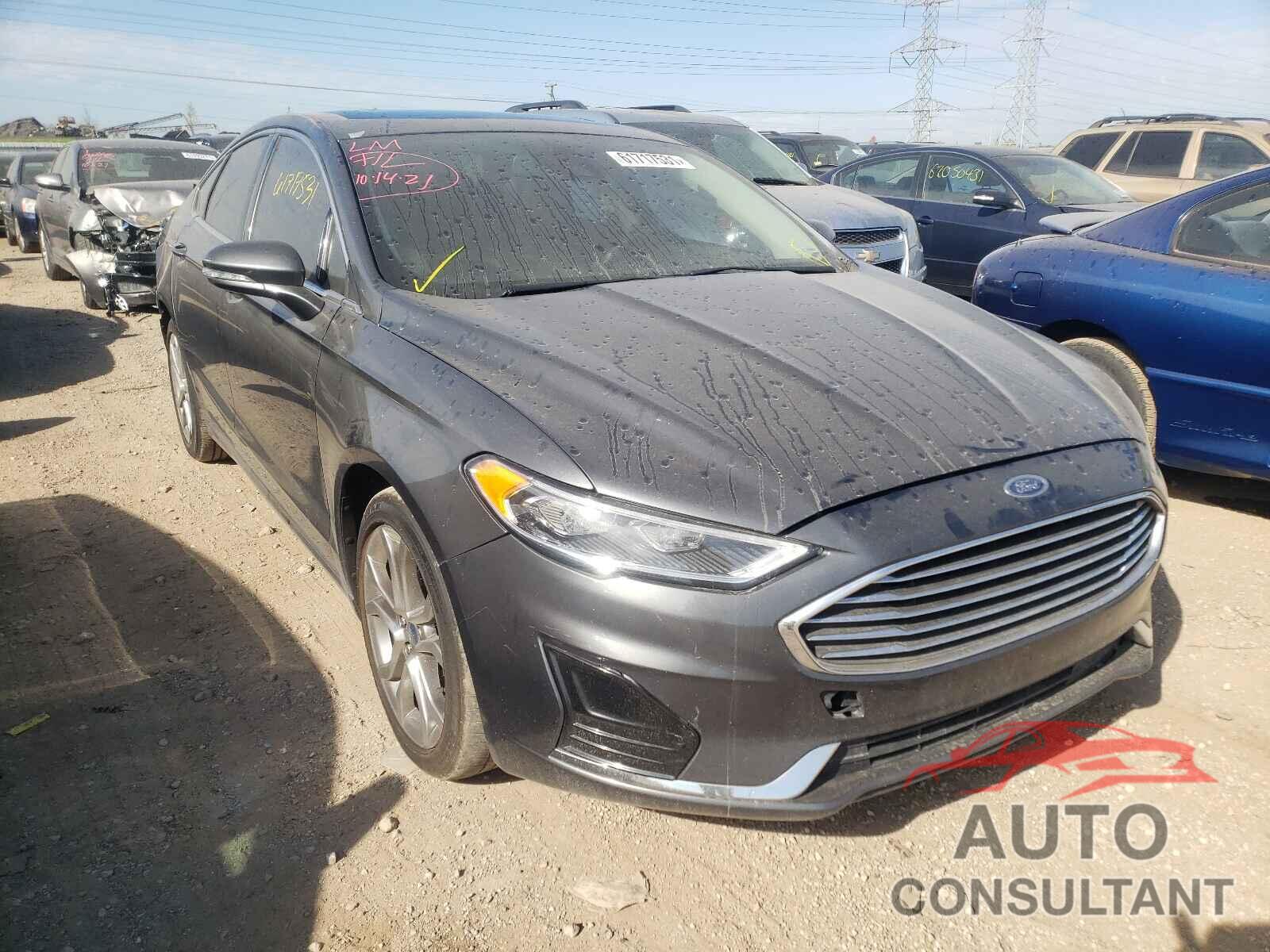 FORD FUSION 2019 - 3FA6P0CD0KR118174