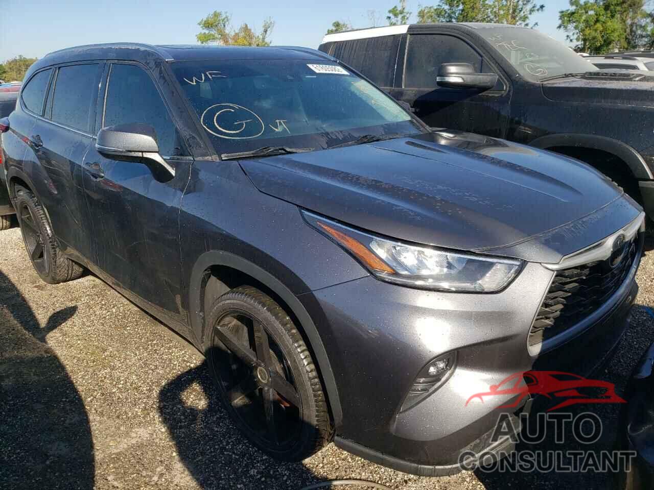 TOYOTA HIGHLANDER 2020 - 5TDGZRAH4LS504887