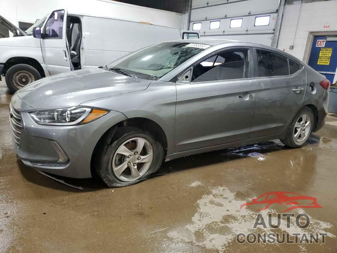 HYUNDAI ELANTRA 2017 - KMHD84LF4HU327888