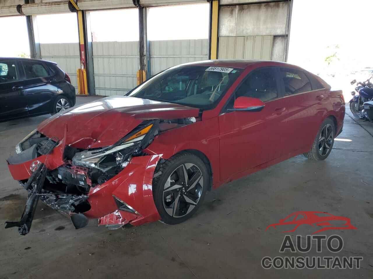 HYUNDAI ELANTRA 2021 - KMHLN4AG8MU090610