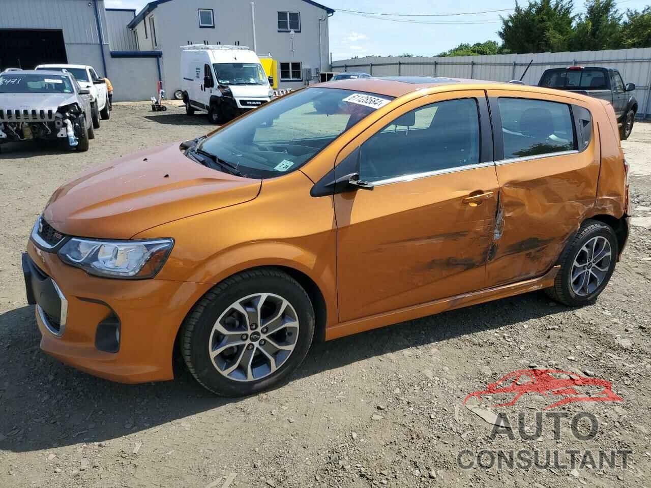 CHEVROLET SONIC 2019 - 1G1JD6SB5K4119029