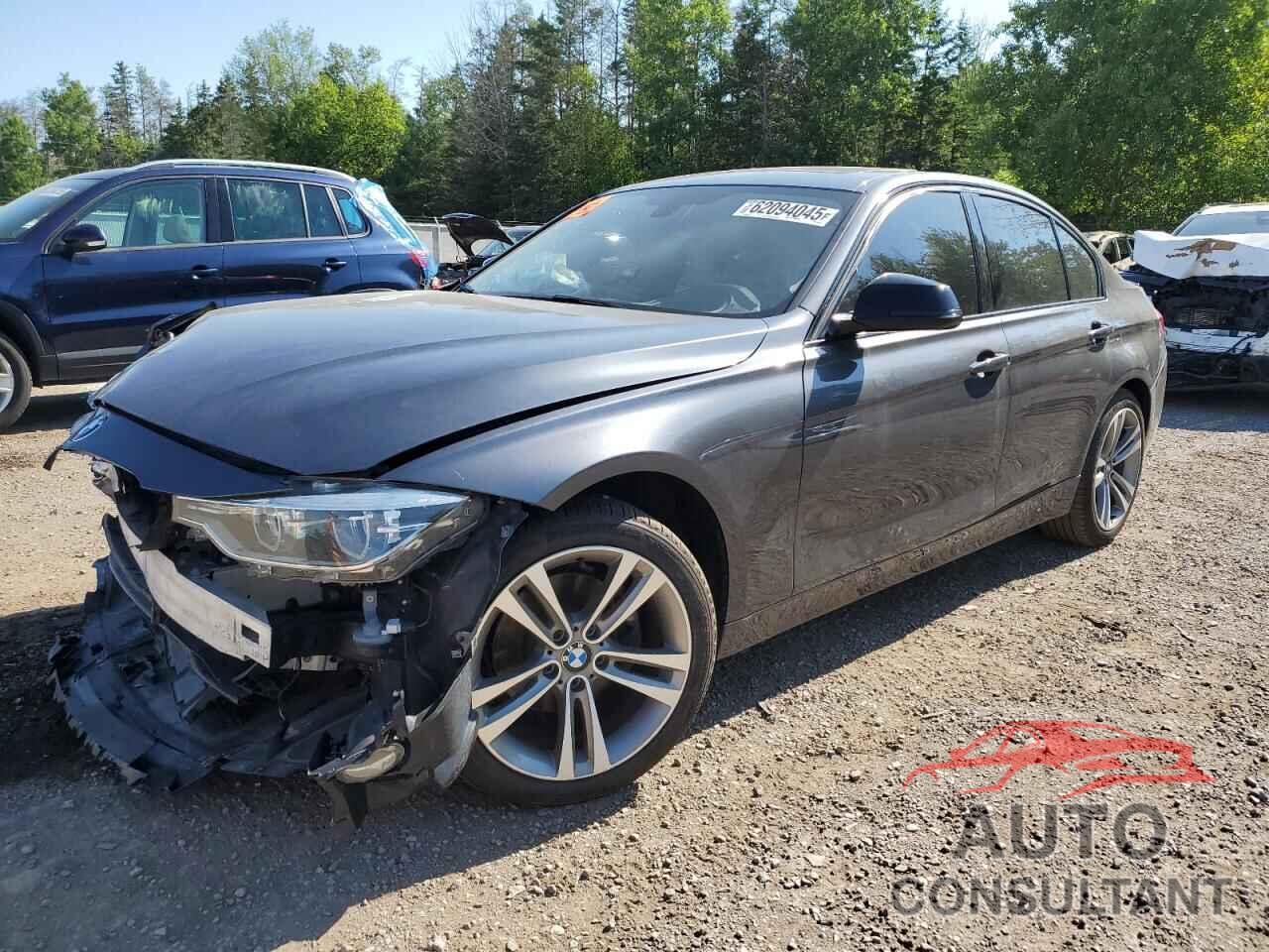 BMW 3 SERIES 2017 - WBA8D9G38HNU62684