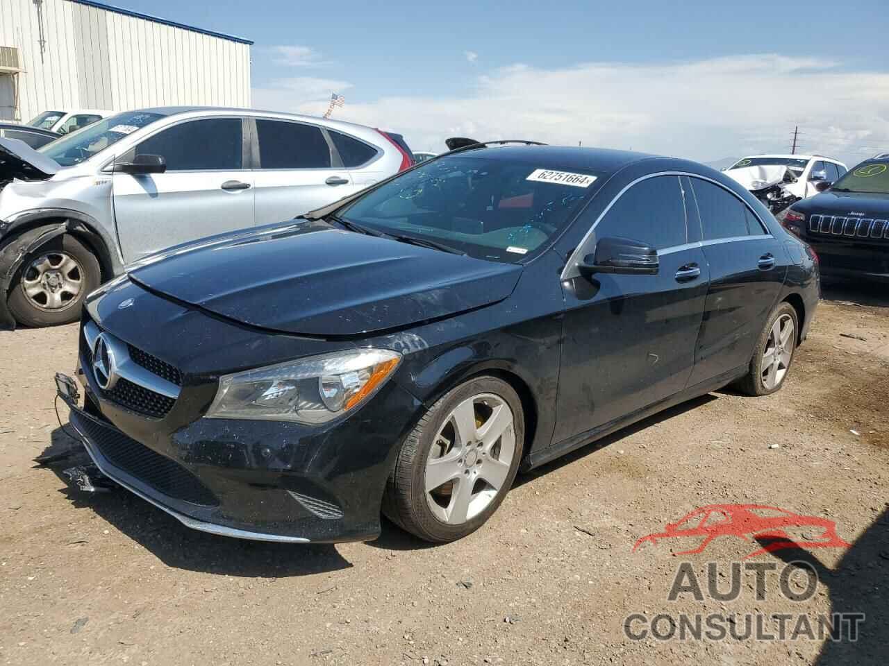 MERCEDES-BENZ CLA-CLASS 2017 - WDDSJ4EB1HN453992