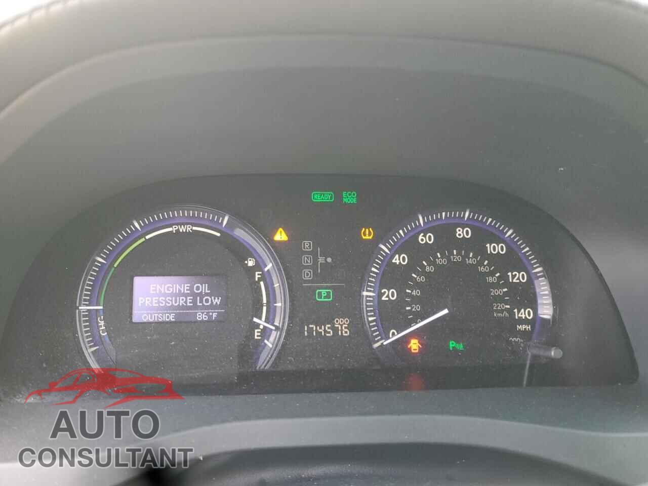 LEXUS HS 2010 - JTHBB1BAXA2029427