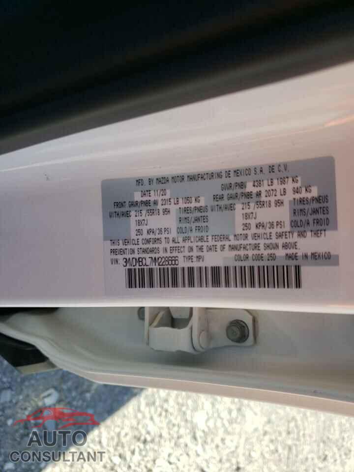 MAZDA CX30 2021 - 3MVDMBCL7MM228666