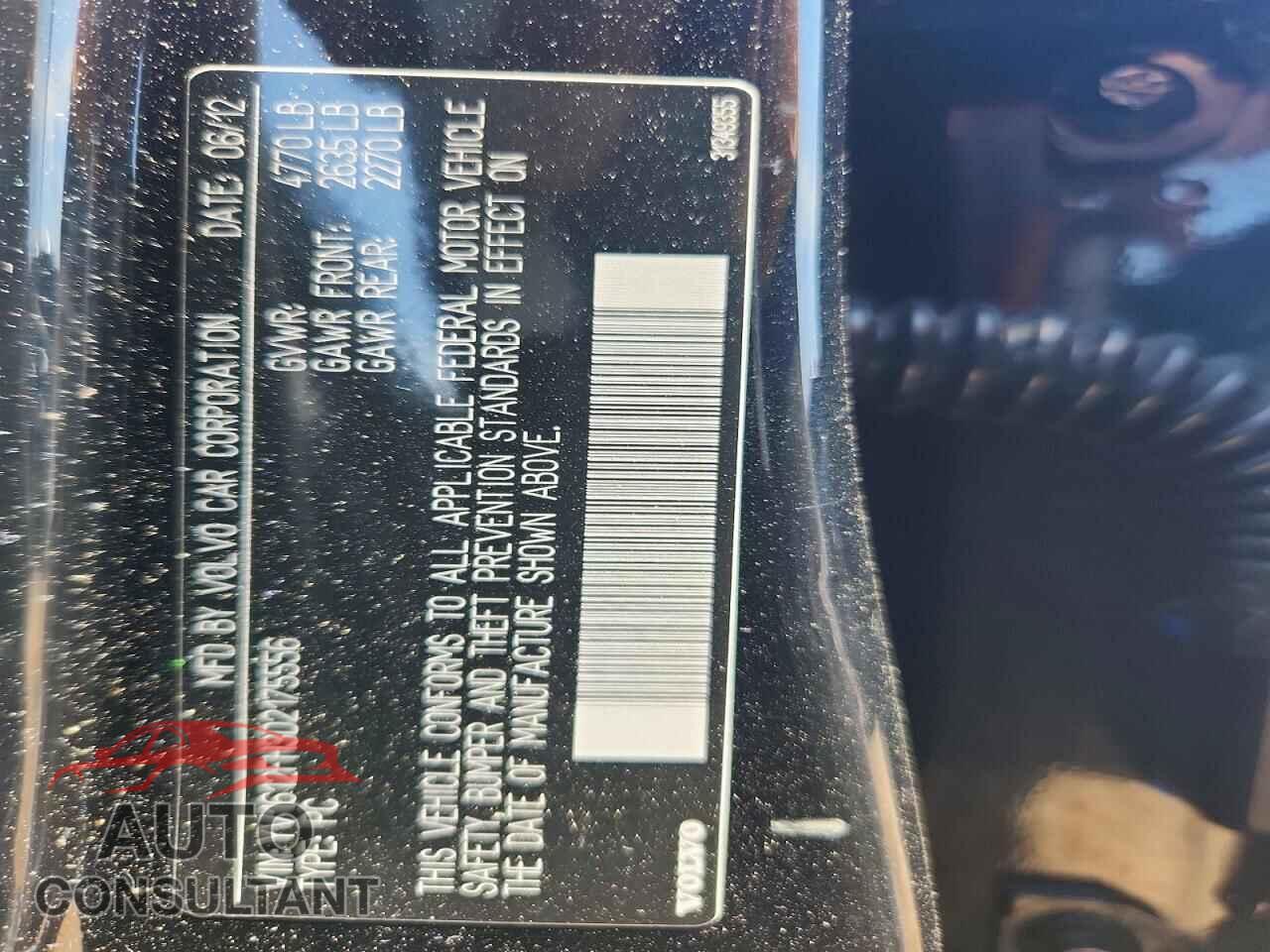 VOLVO S60 2013 - YV1612FH3D2175556