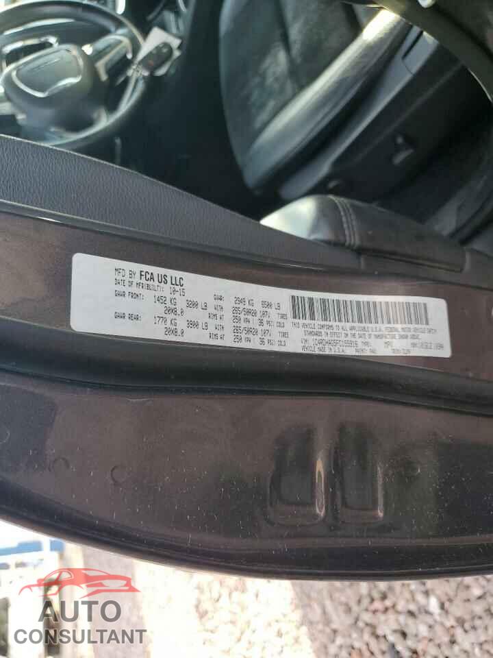 DODGE DURANGO 2015 - 1C4RDHAG5FC155916