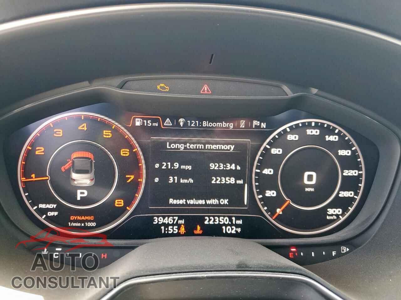 AUDI TT 2016 - TRUT5CFV3G1003178