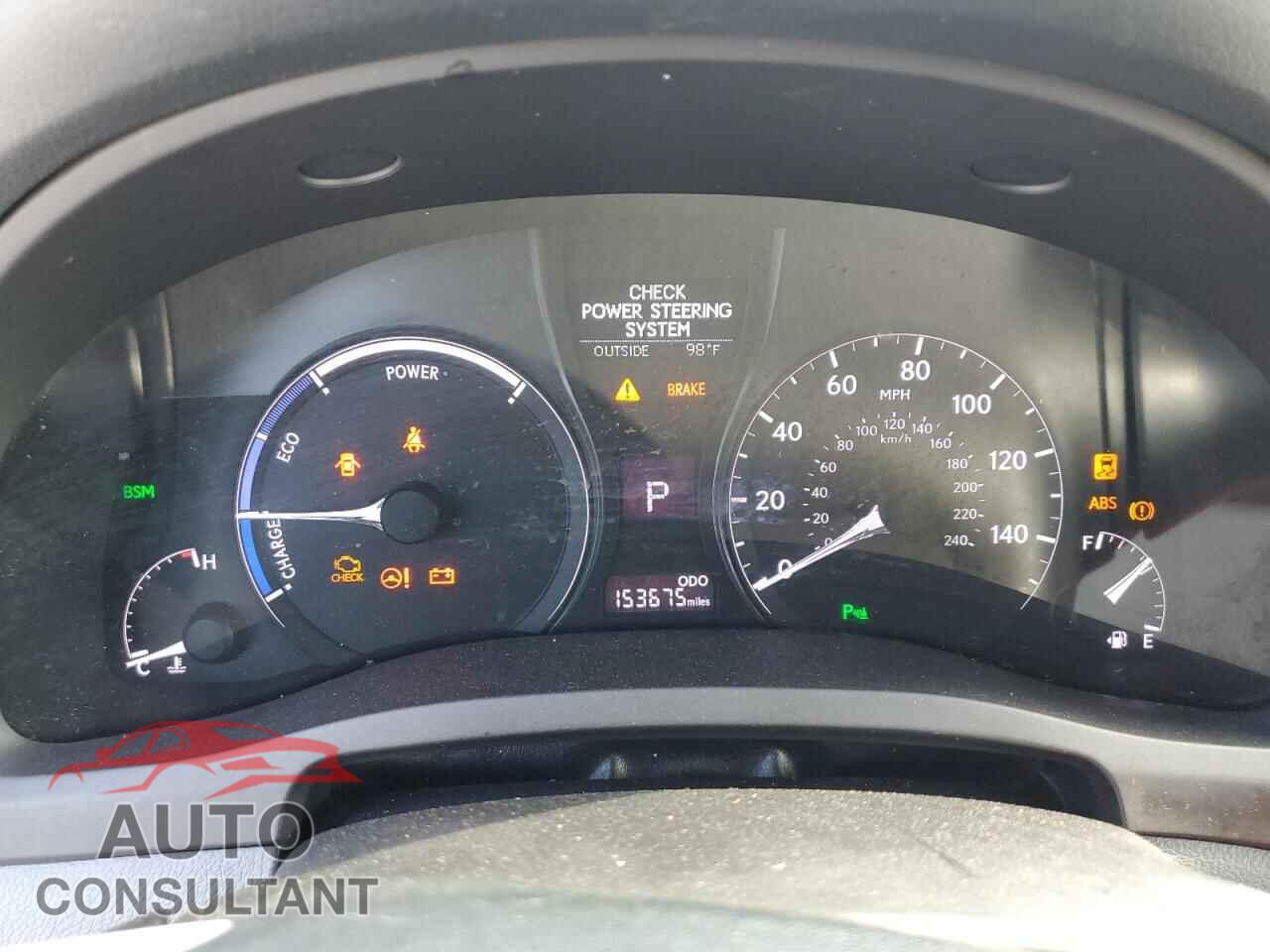 LEXUS RX450 2013 - JTJBC1BA5D2056504