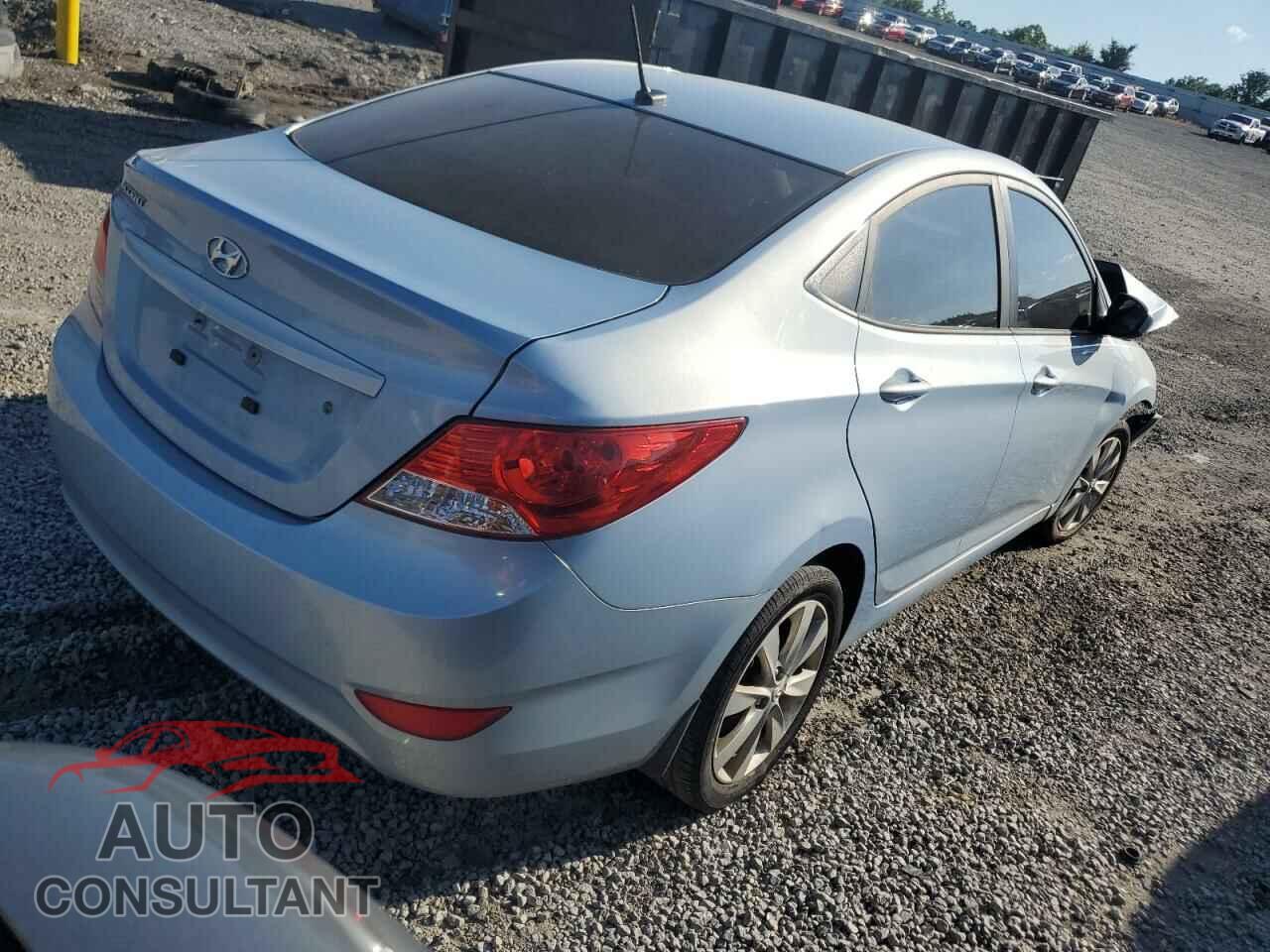 HYUNDAI ACCENT 2013 - KMHCU4AE8DU444692