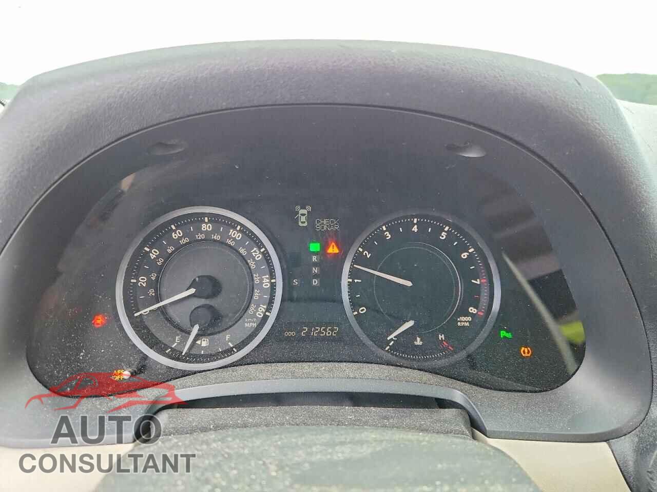 LEXUS IS 2010 - JTHFE2C22A2501724