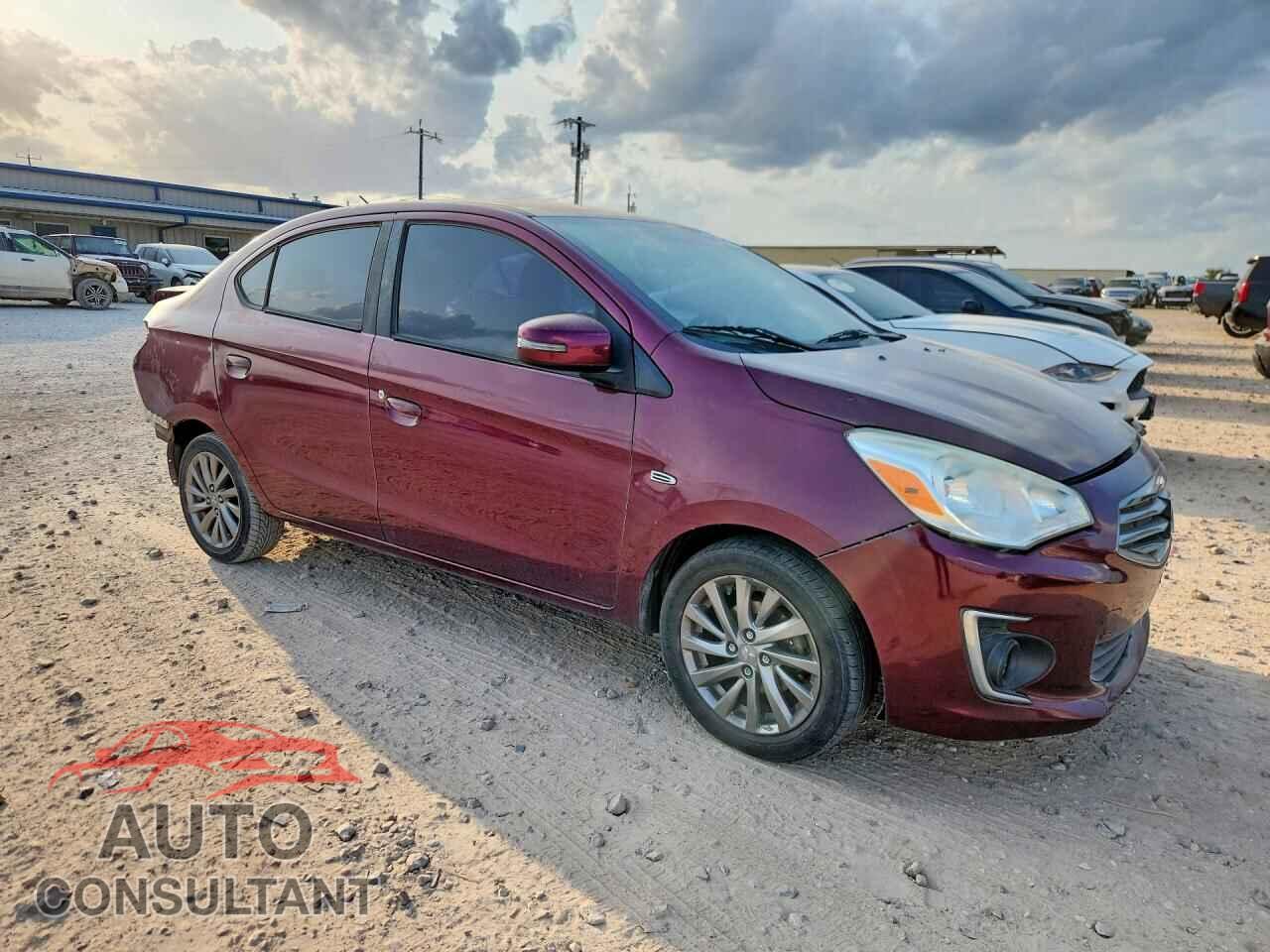 MITSUBISHI MIRAGE 2017 - ML32F4FJ2HHF09587