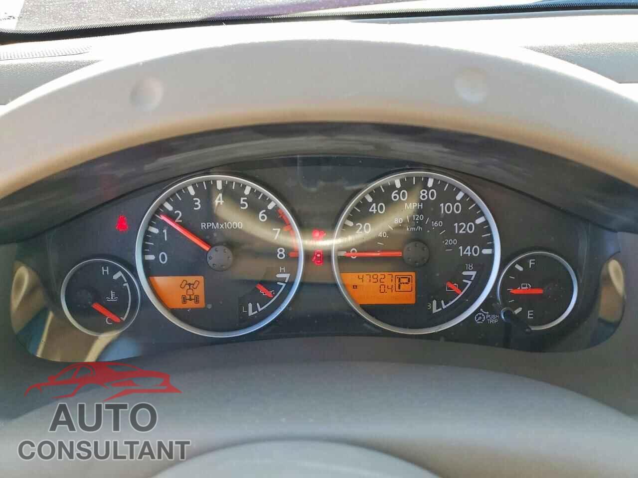 NISSAN FRONTIER 2012 - 1N6AD0EV4CC402049