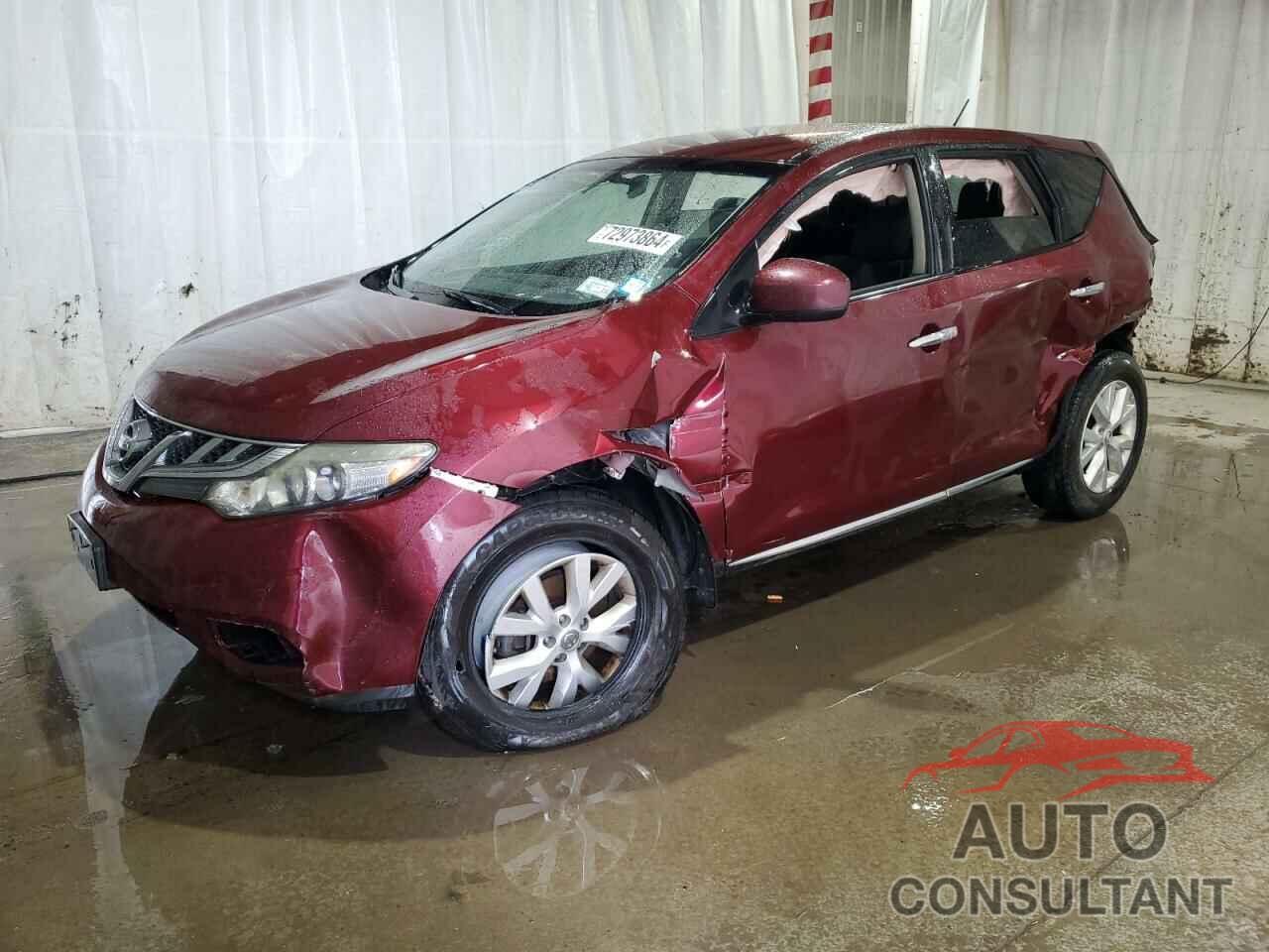 NISSAN MURANO 2011 - JN8AZ1MW4BW187147