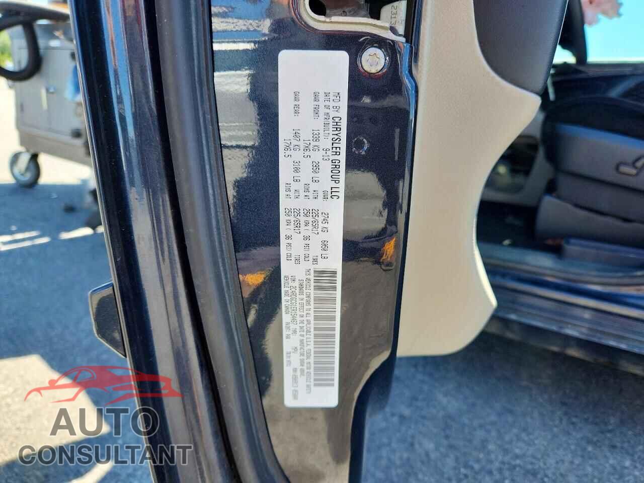 DODGE CARAVAN 2014 - 2C4RDGCG1ER154467