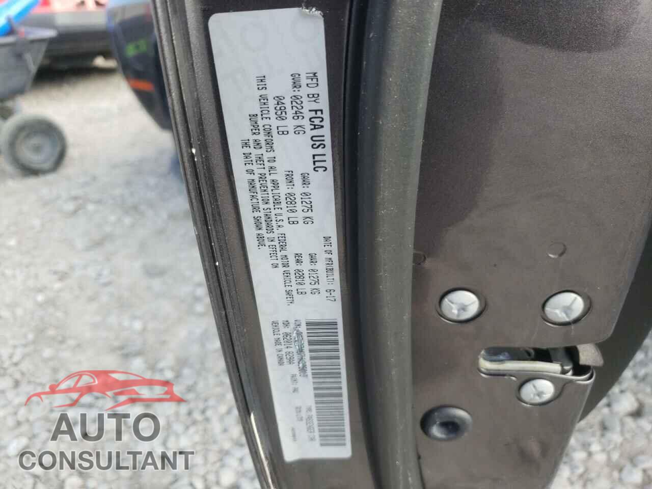 DODGE CHALLENGER 2017 - 2C3CDZAG7HH665815