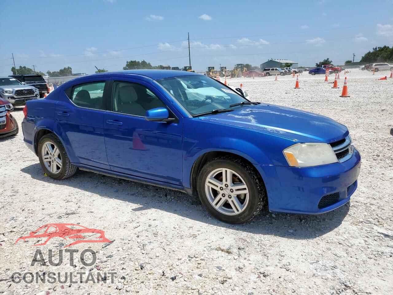 DODGE AVENGER 2012 - 1C3CDZCB6CN266413