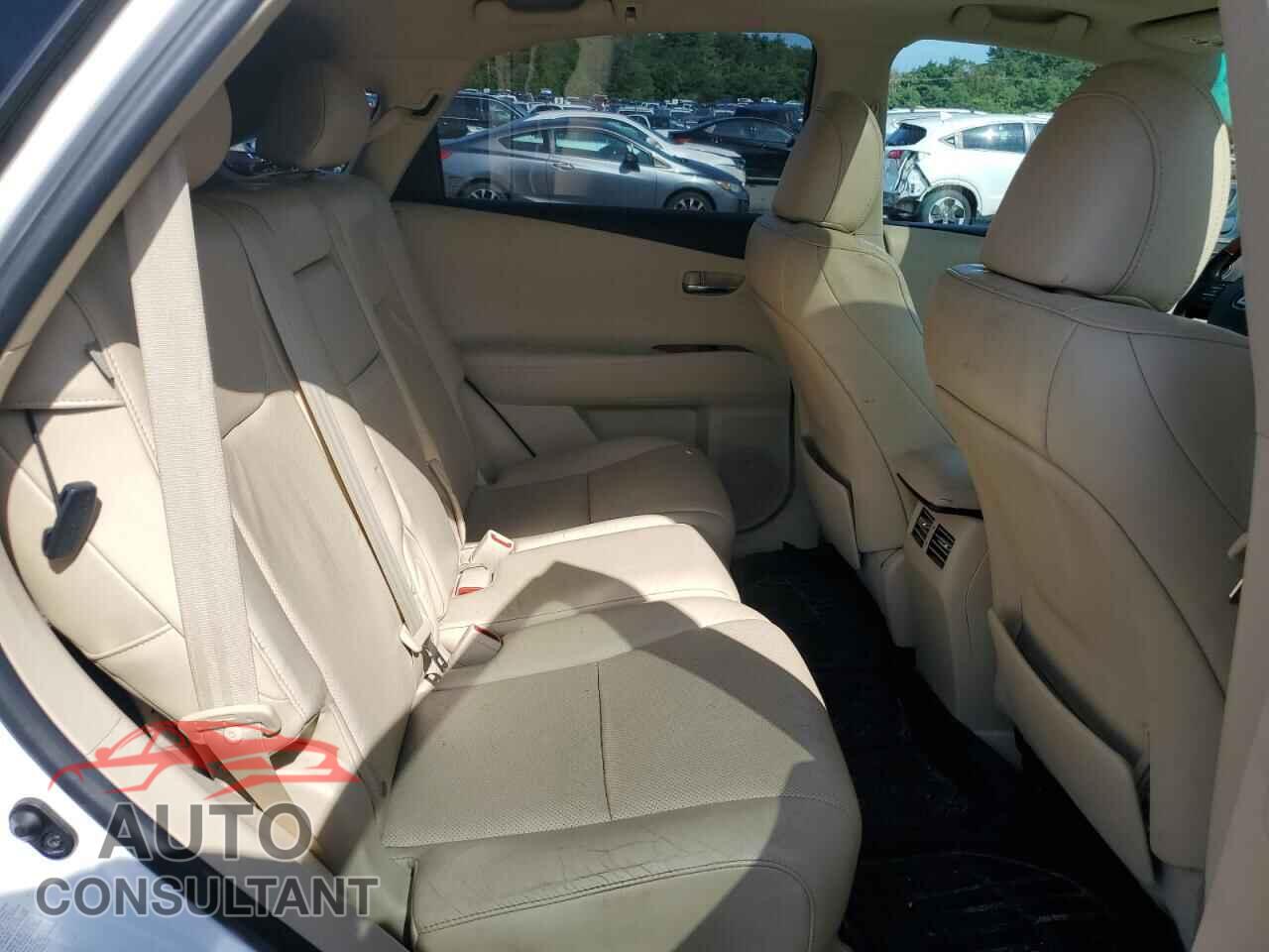 LEXUS RX350 2012 - 2T2BK1BAXCC152274