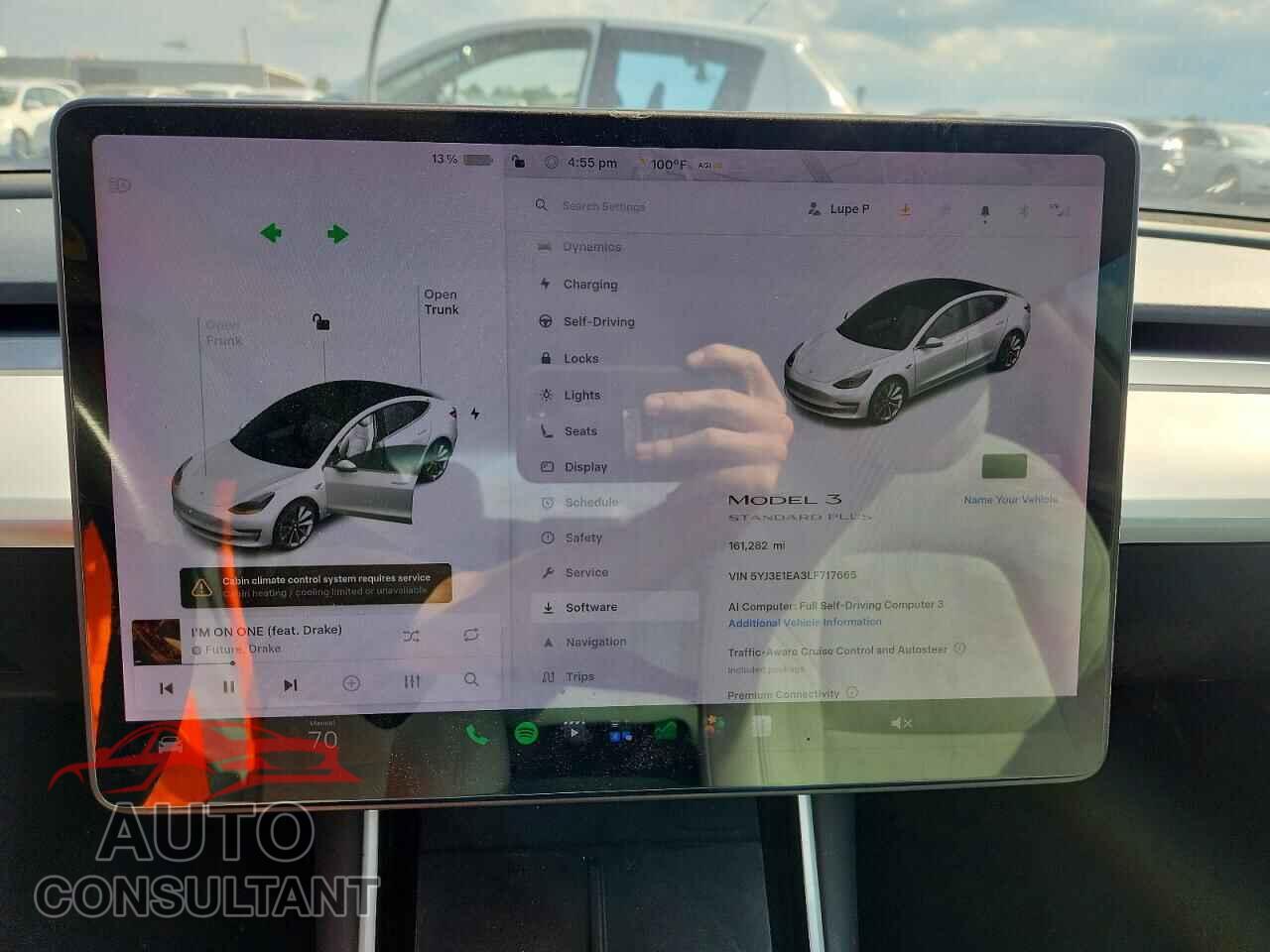TESLA MODEL 3 2020 - 5YJ3E1EA3LF717665