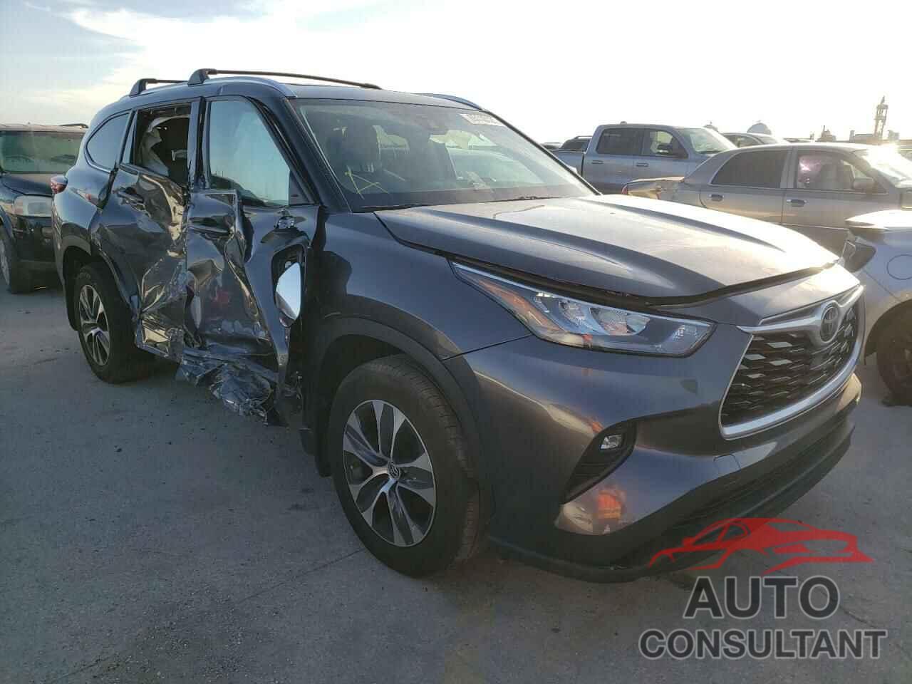 TOYOTA HIGHLANDER 2020 - 5TDGZRAH6LS022440
