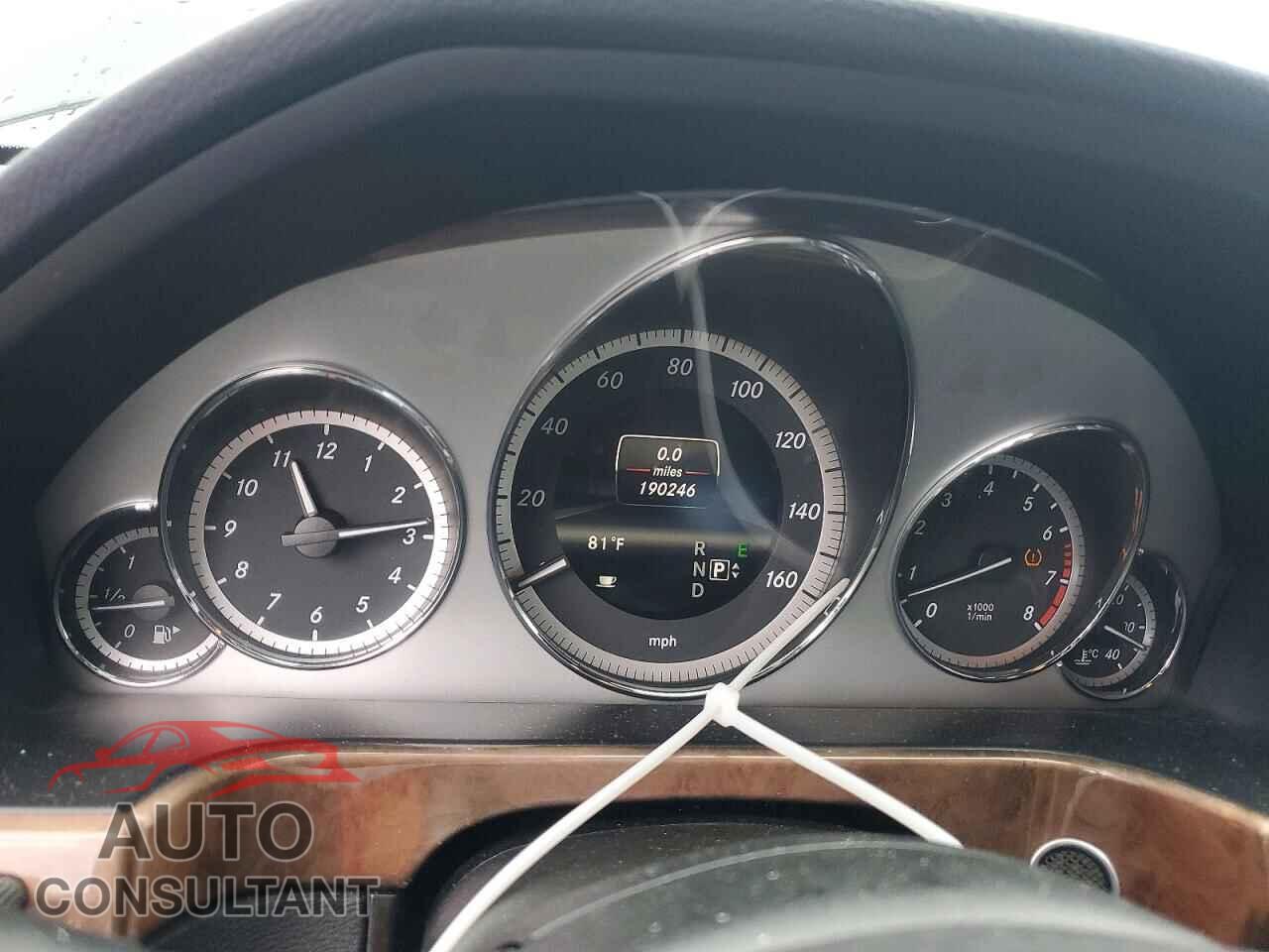 MERCEDES-BENZ E-CLASS 2013 - WDDHF8JB0DA738712