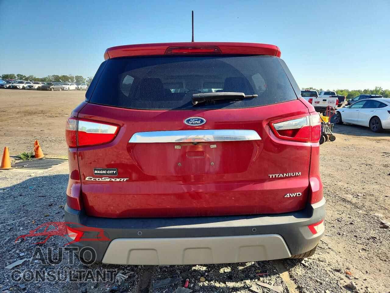 FORD ECOSPORT 2019 - MAJ6S3KL6KC304776