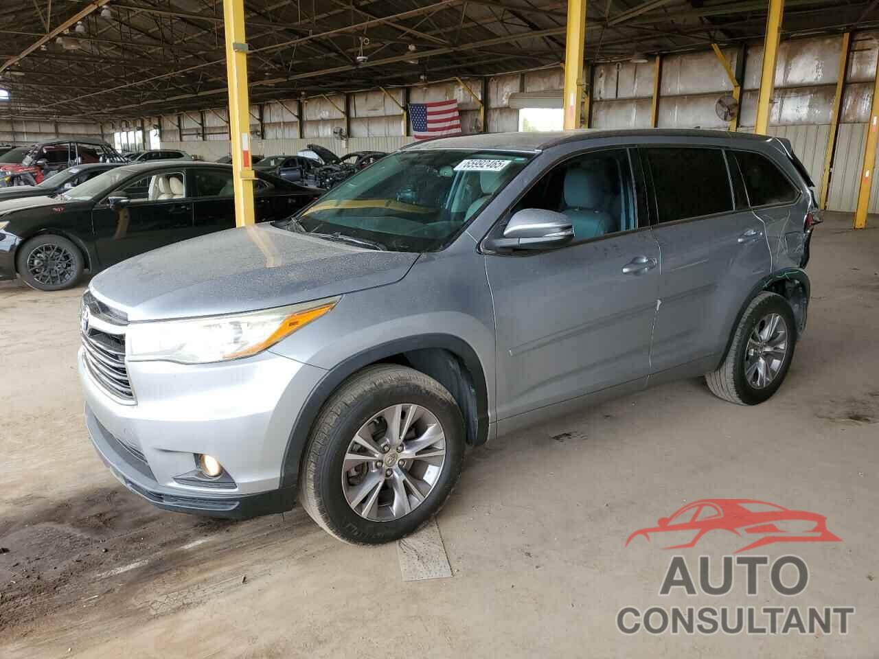TOYOTA HIGHLANDER 2015 - 5TDKKRFH3FS109658