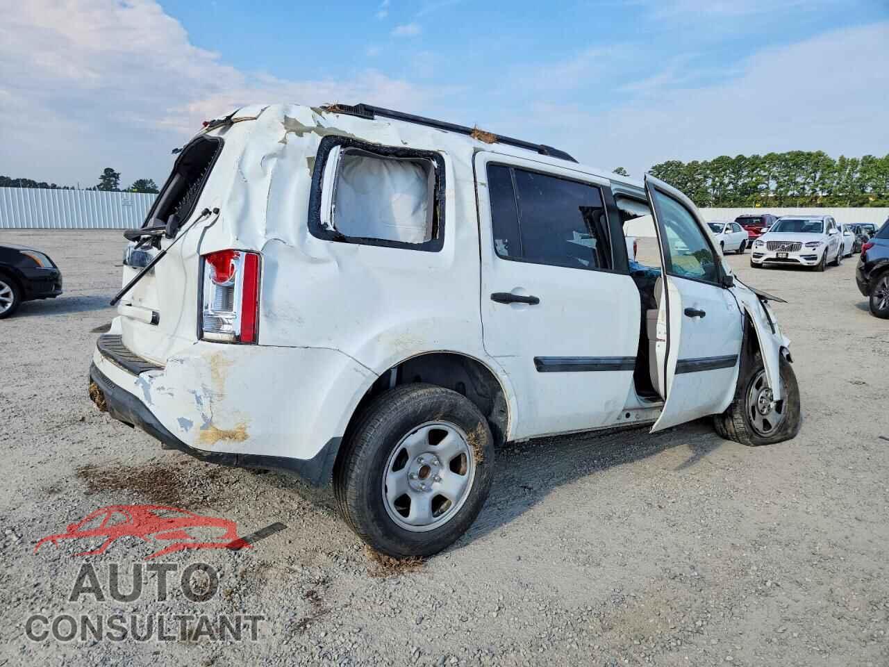 HONDA PILOT 2015 - 5FNYF3H27FB008857
