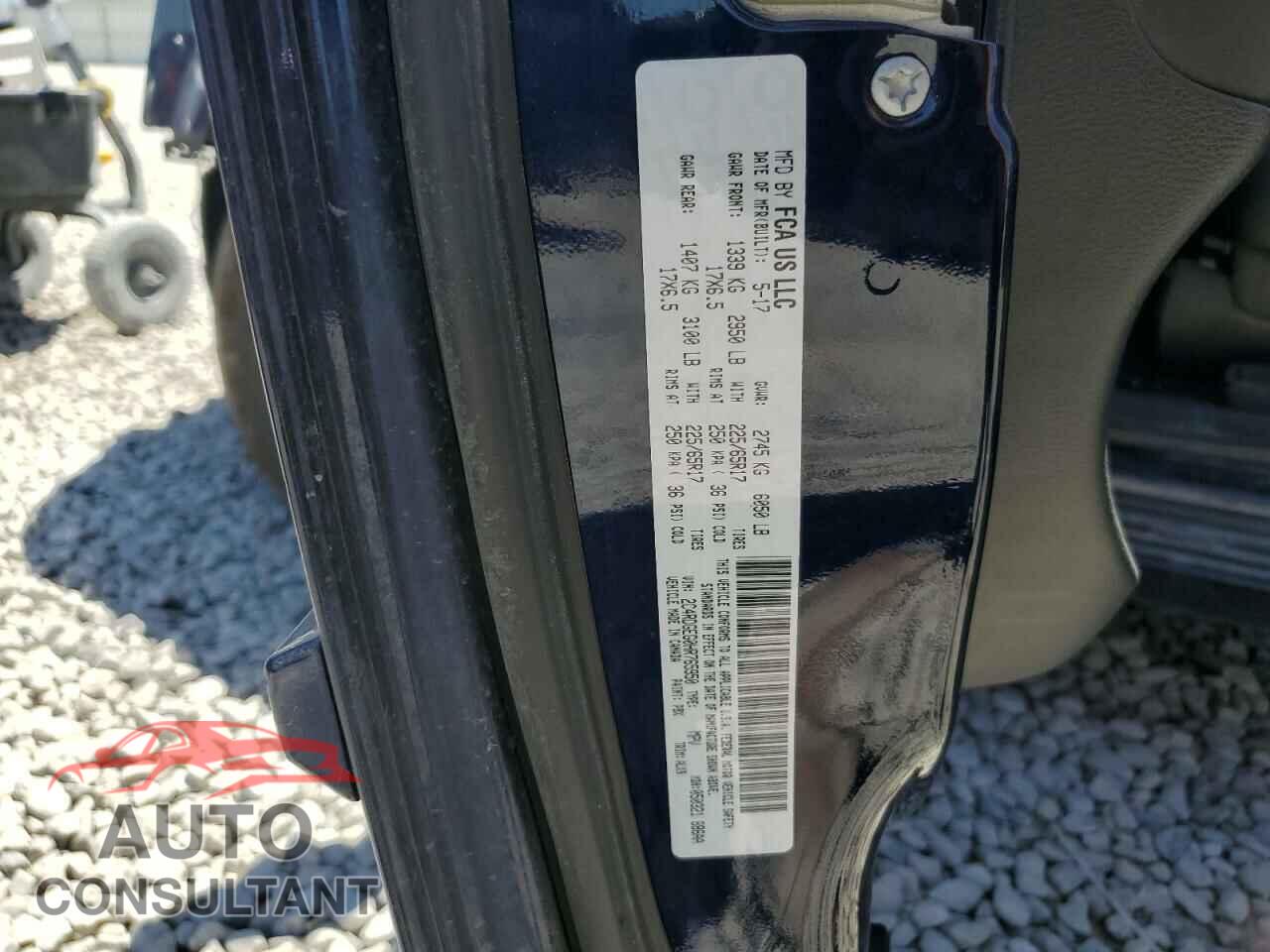 DODGE CARAVAN 2017 - 2C4RDGEG0HR765950
