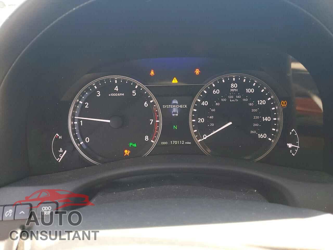 LEXUS GS350 2013 - JTHBE1BL4D5026583