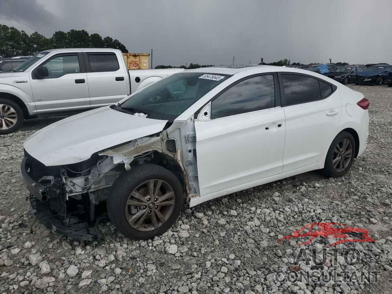 HYUNDAI ELANTRA 2018 - 5NPD84LFXJH342609