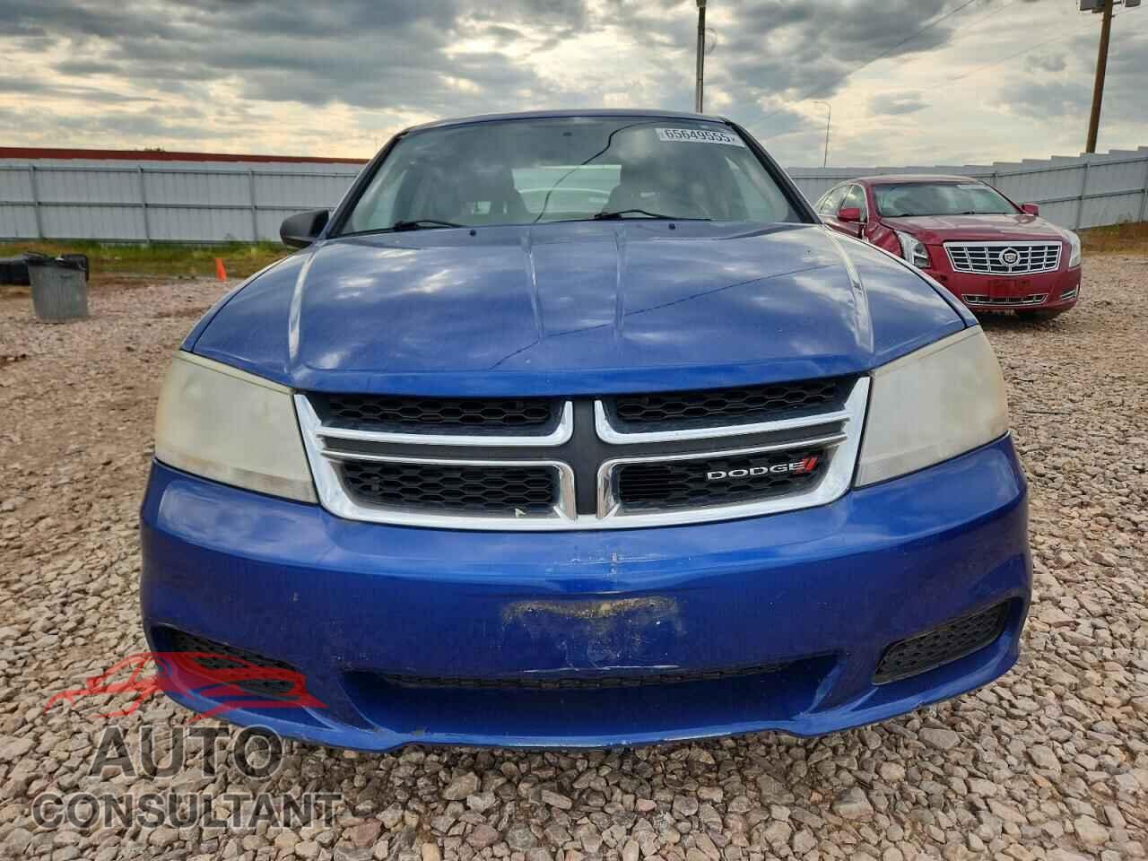 DODGE AVENGER 2013 - 1C3CDZAB8DN512172