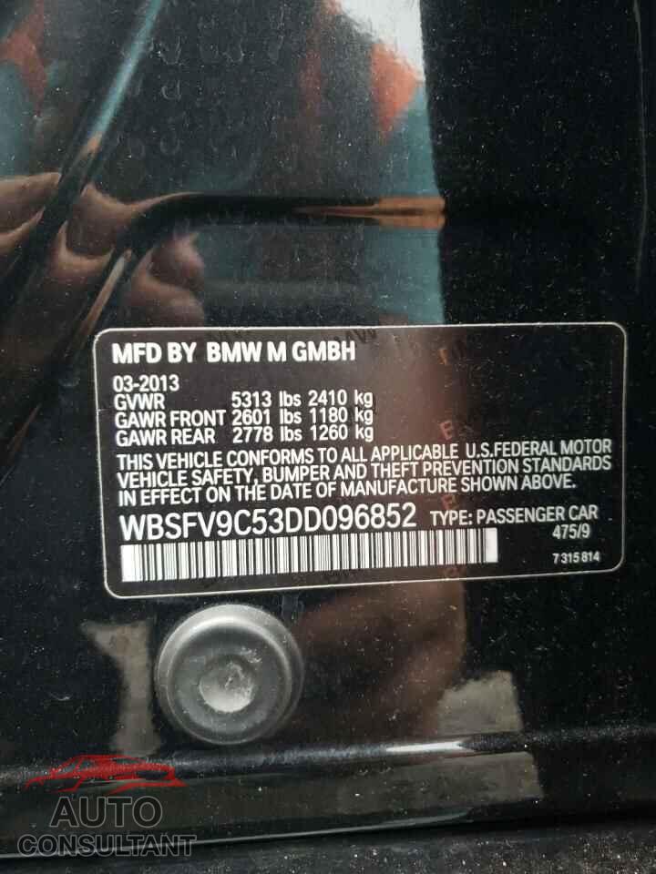 BMW M5 2013 - WBSFV9C53DD096852