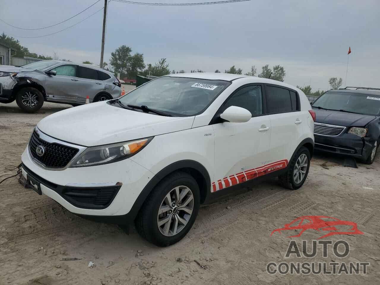 KIA SPORTAGE 2016 - KNDPBCAC3G7820772