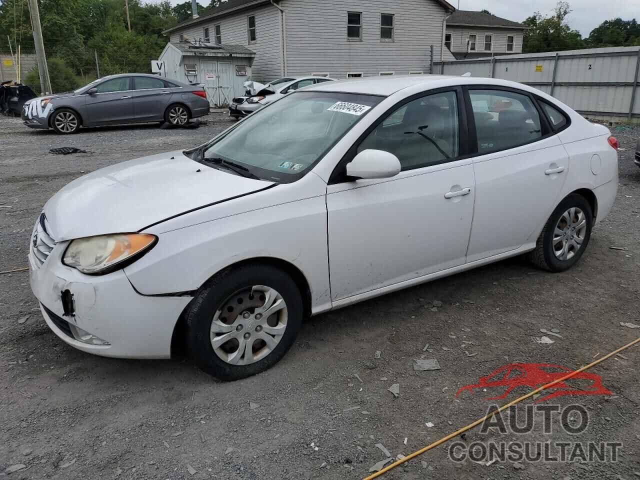 HYUNDAI ELANTRA 2010 - KMHDU4AD0AU187857