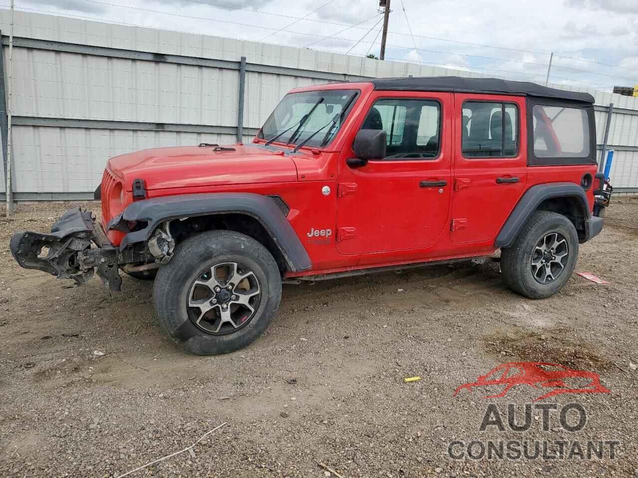 JEEP WRANGLER 2018 - 1C4HJXDN5JW198071