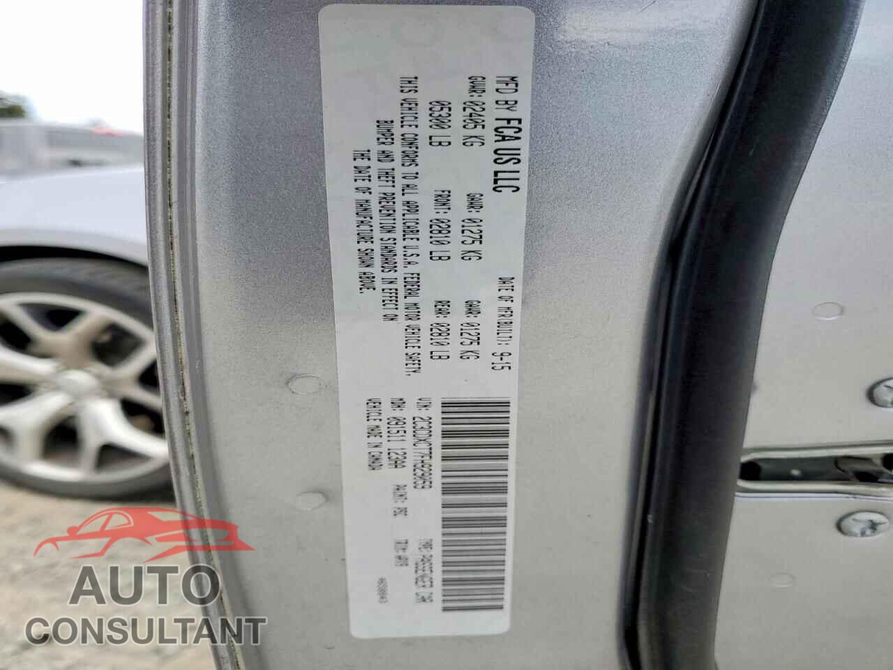 DODGE CHARGER 2015 - 2C3CDXCT7FH929059