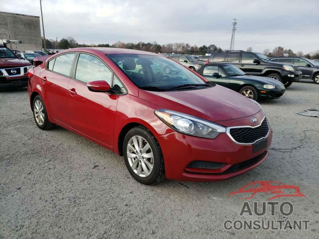 KIA FORTE 2016 - KNAFX4A62G5469861
