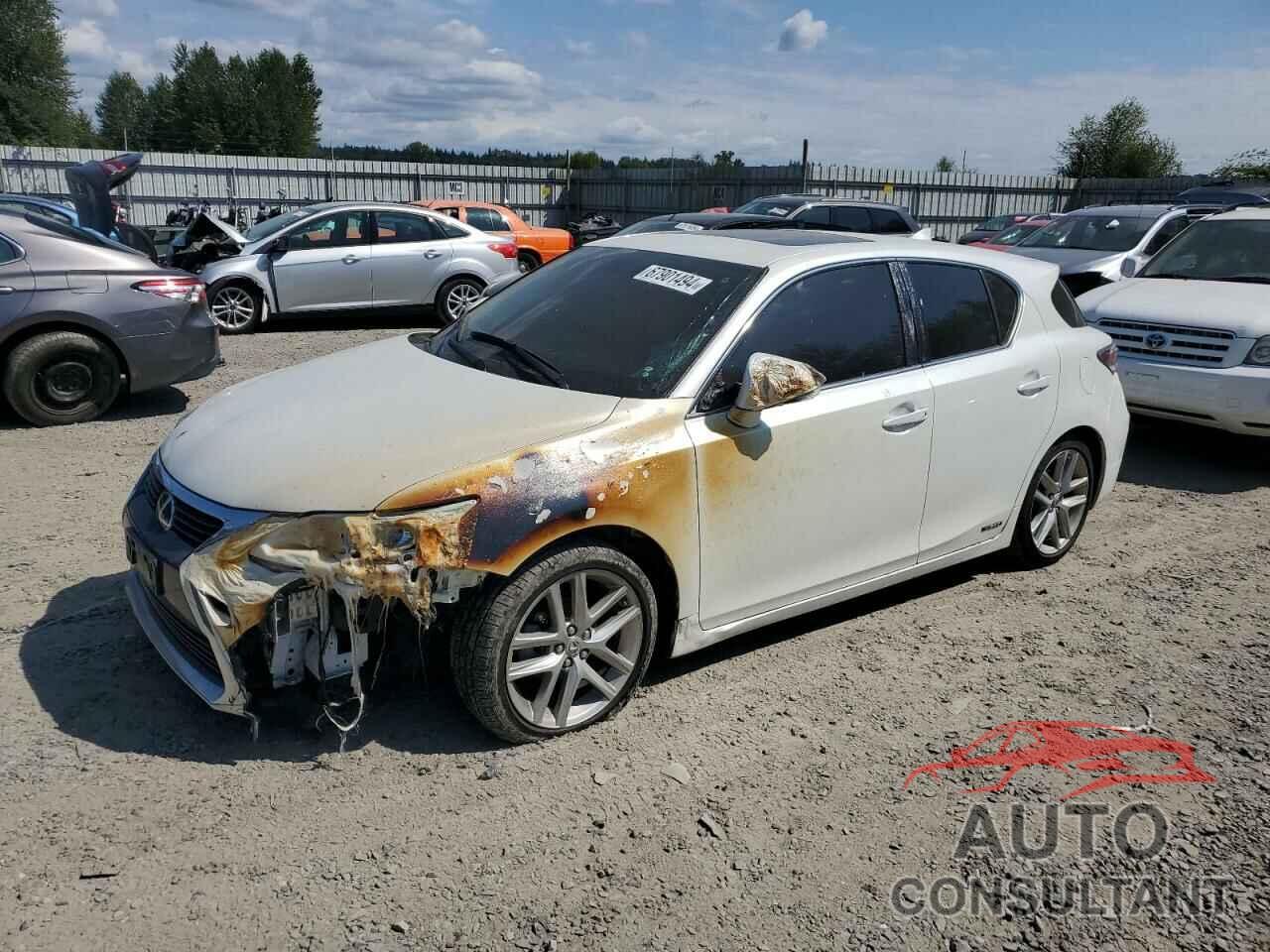 LEXUS CT 200 2017 - JTHKD5BH4H2284986