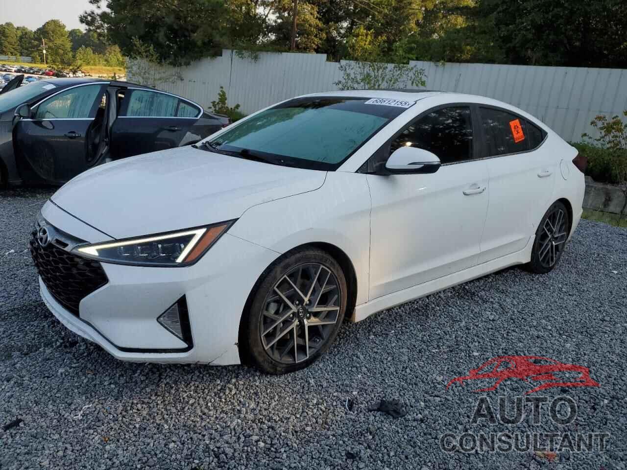 HYUNDAI ELANTRA 2020 - KMHD04LB0LU979677