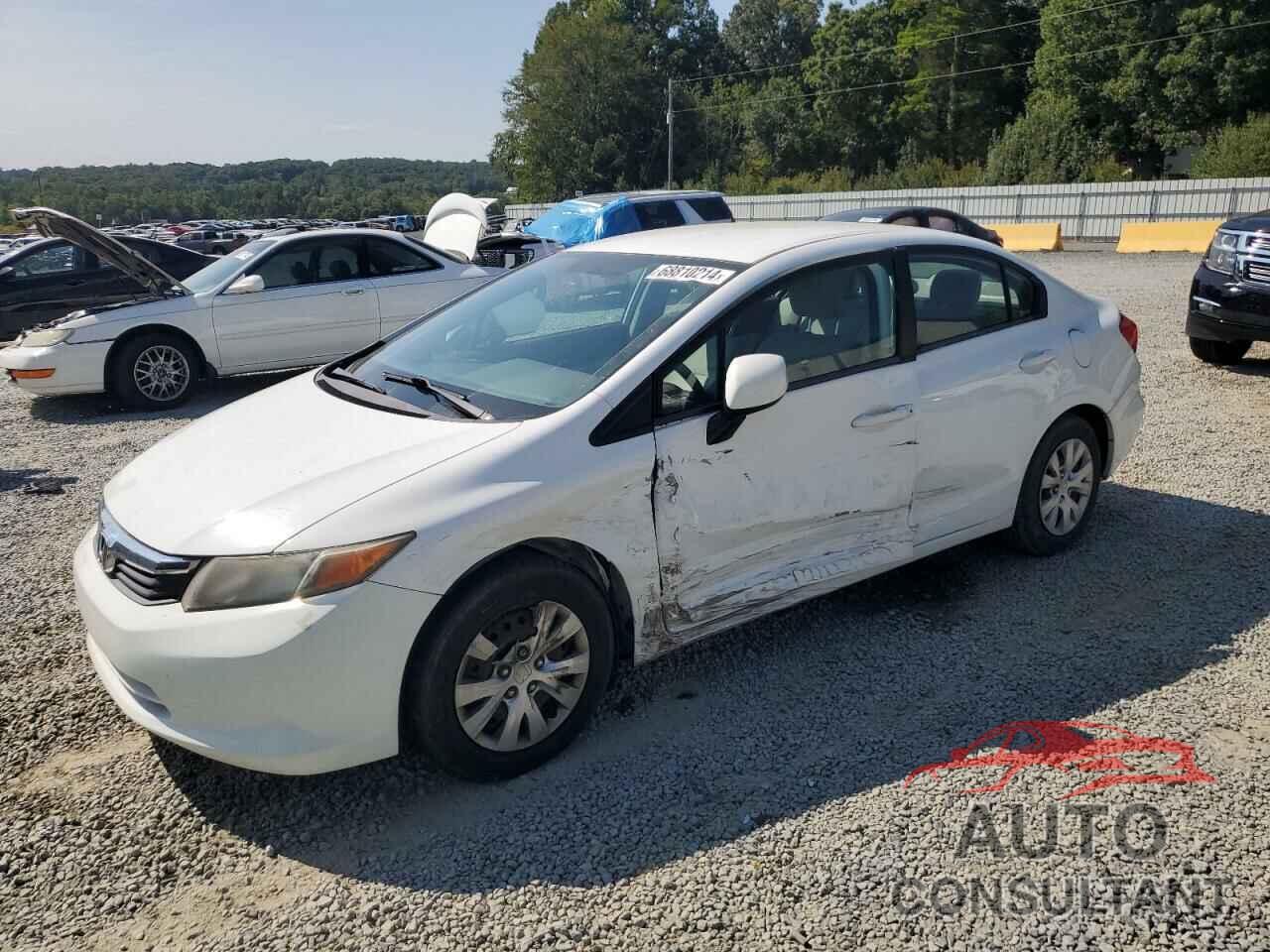 HONDA CIVIC 2012 - 2HGFB2F59CH335312