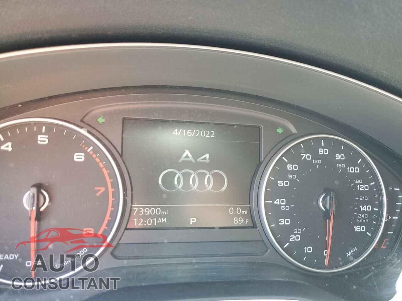 AUDI A4 2017 - WAUGMAF43HN044170