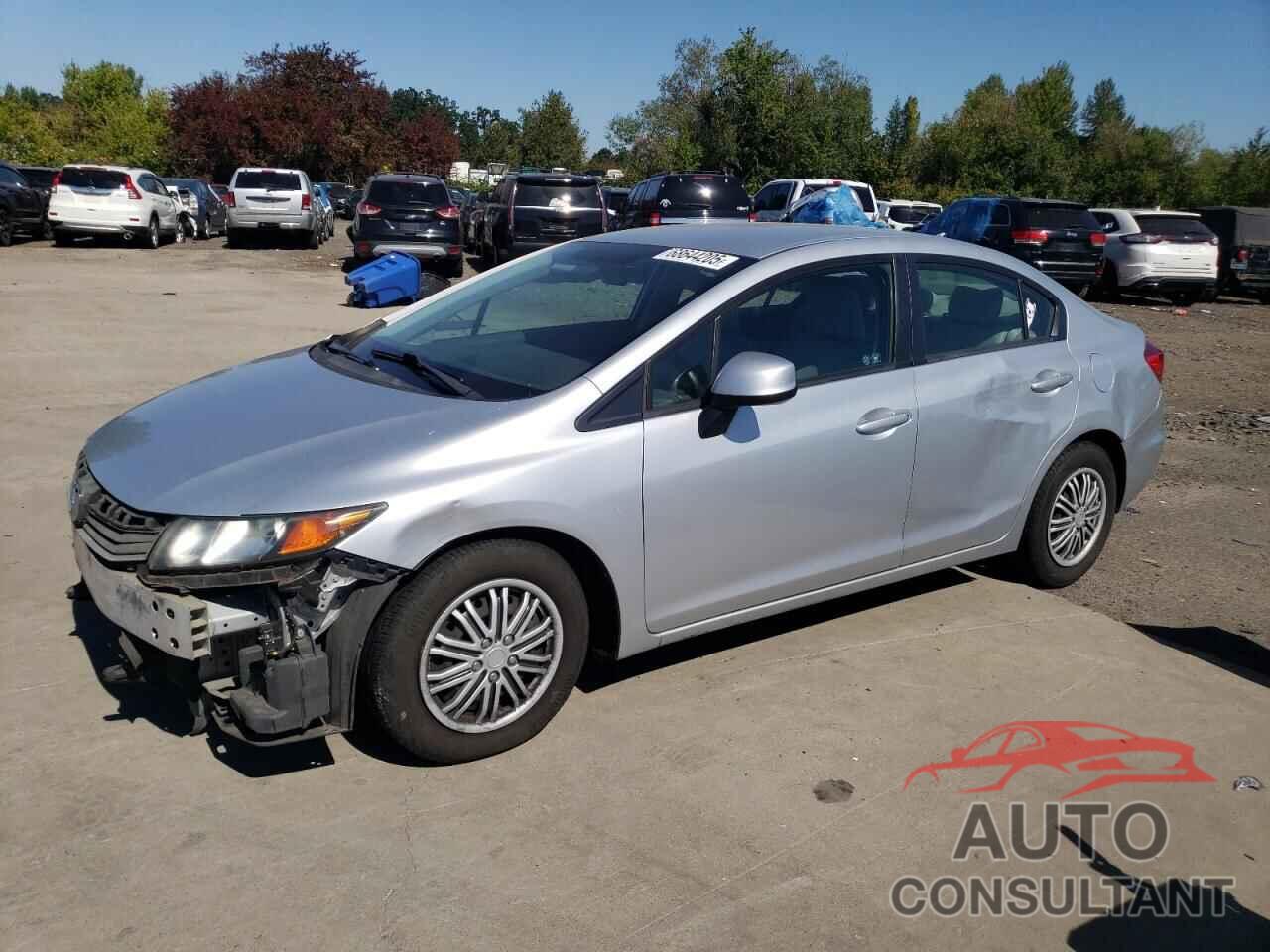 HONDA CIVIC 2012 - 2HGFB2F53CH567193